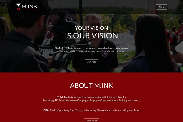 Roots theme site design template sample