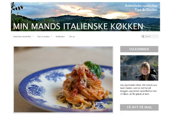 minmandsitalienskekoekken.dk site used Make-child-theme