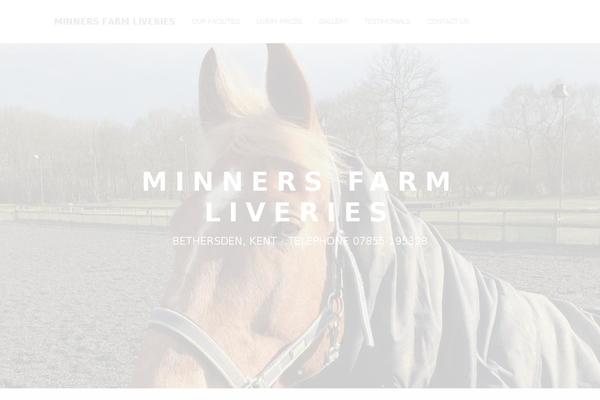 Choco theme site design template sample