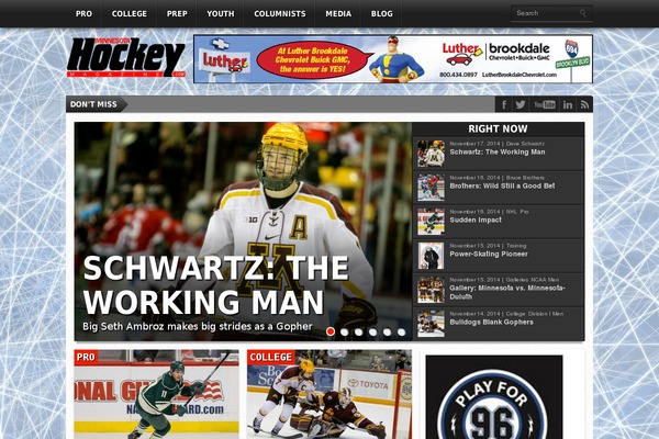 Gameday theme site design template sample