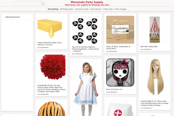 minnesotapartysupply.com site used Covert PinPress