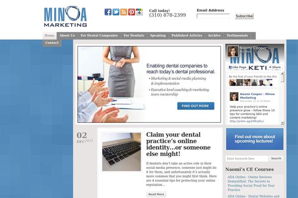 minoamarketing.com site used Community2