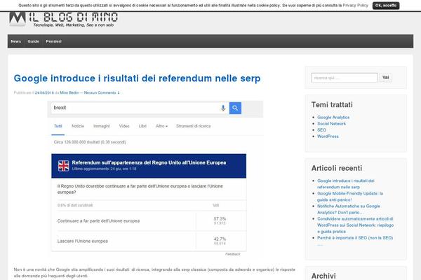 Site using Simple Share Buttons Adder plugin