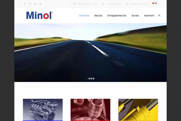 Constructo theme site design template sample