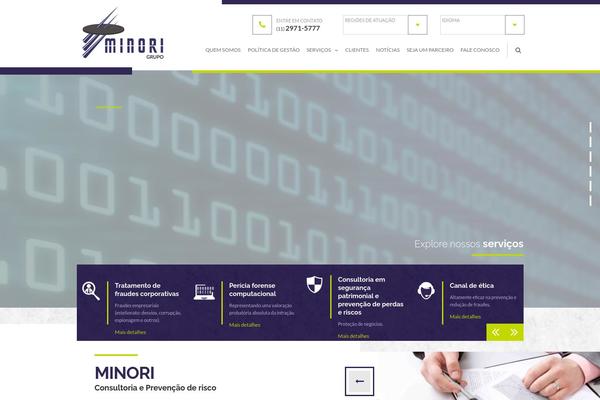 minori.com.br site used Minori