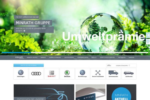 Site using Divi-mega-menu plugin