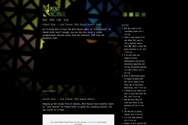 Weaver theme site design template sample