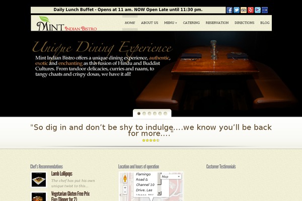 mintbistro.com site used Grandrestaurant