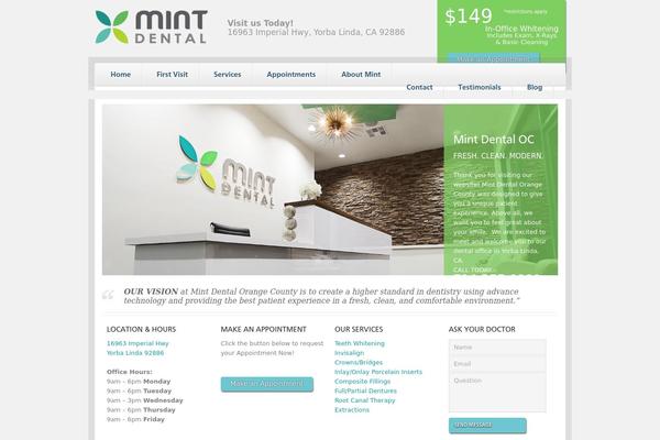Medica Parent theme site design template sample