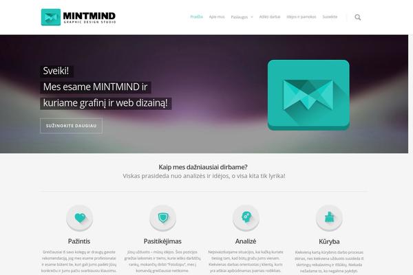 Salient theme site design template sample