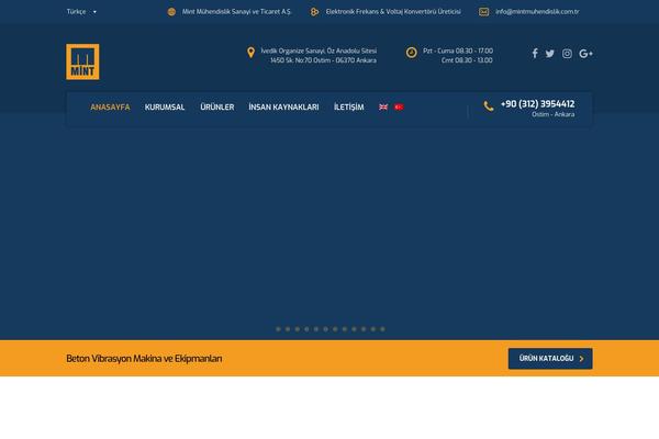 mintmuhendislik.com.tr site used Minteng