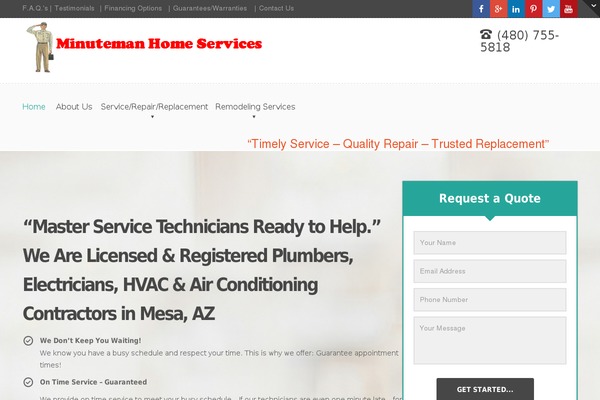 minutemanhomeservices.com site used Marketplus