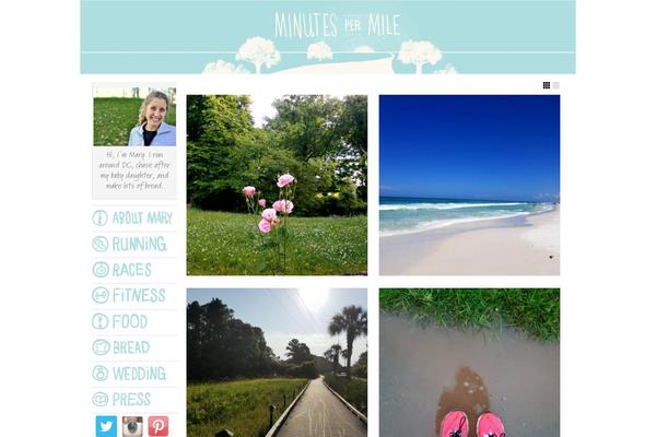 Gridspace theme site design template sample