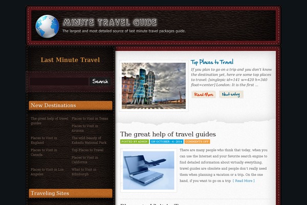 Irene theme site design template sample