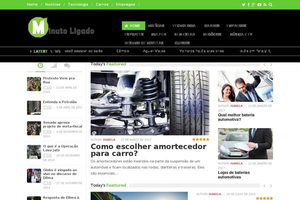 Falcon theme site design template sample