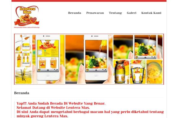 Virtue theme site design template sample