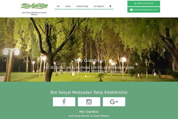 Kubb theme site design template sample