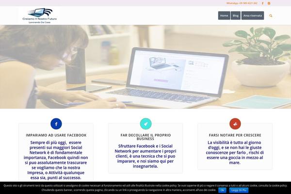 miolavorocasa.com site used Openbiz