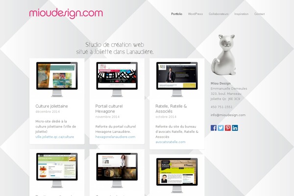 Site using Alpine PhotoTile for Pinterest plugin