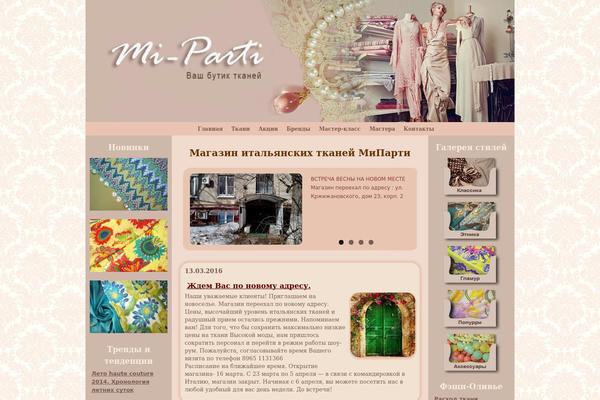 miparti.ru site used Ranunculus