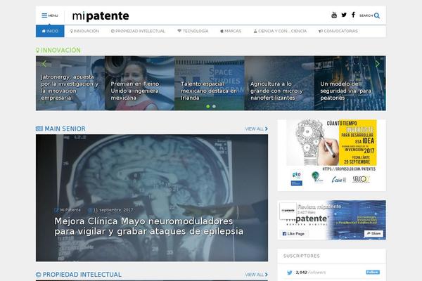 Site using Weart-category-posts-widget plugin