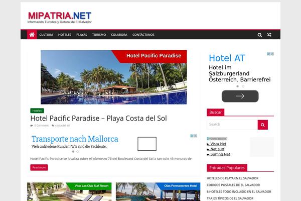 Colormag-child theme site design template sample