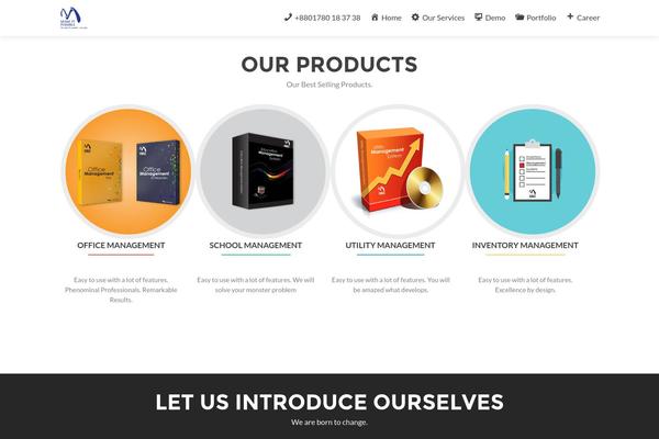 Zerif Lite theme site design template sample