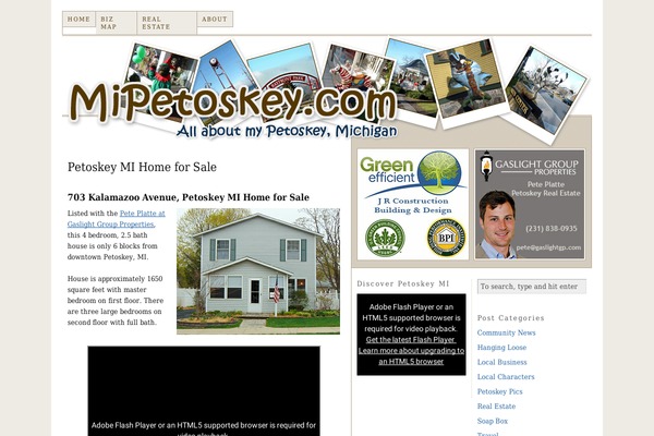 Thesis 1.8.4 theme site design template sample