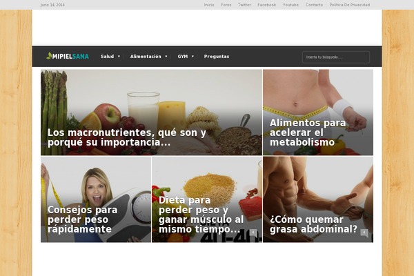 Herald theme site design template sample