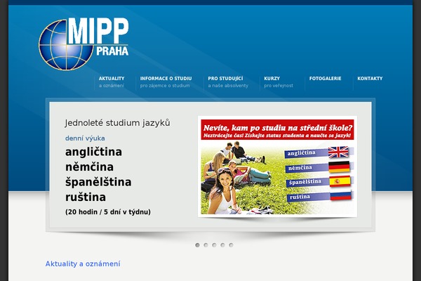 Karma theme site design template sample
