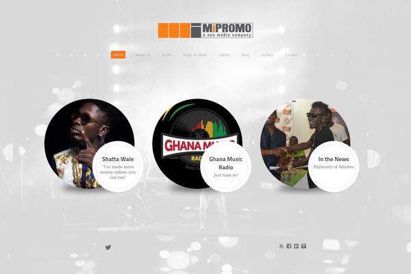Agencies theme site design template sample