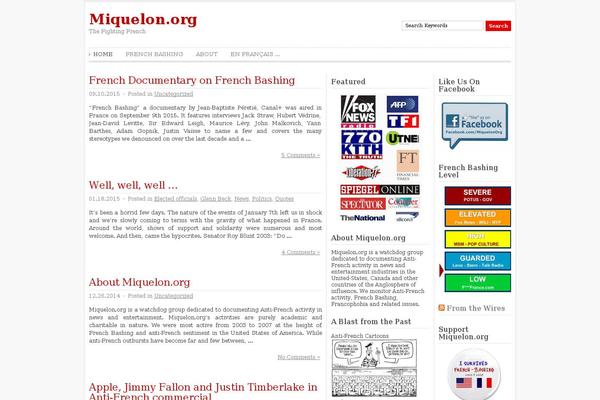 News Way theme site design template sample