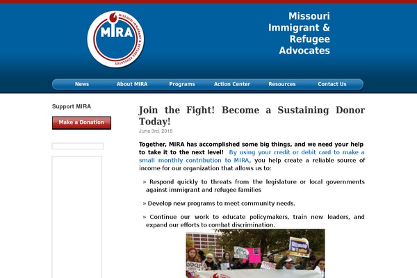 mira-mo.org site used Mira