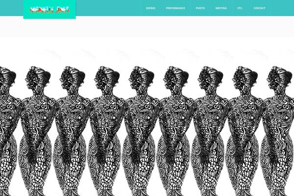 Frost theme site design template sample