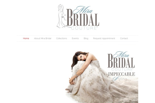 mirabridal.com site used Realphotographytheme