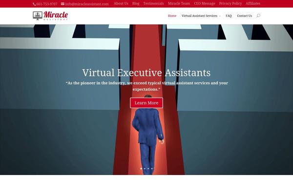 Divi2 theme site design template sample