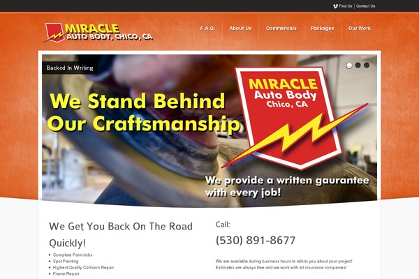 Ovid theme site design template sample