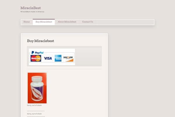 Artificer theme site design template sample