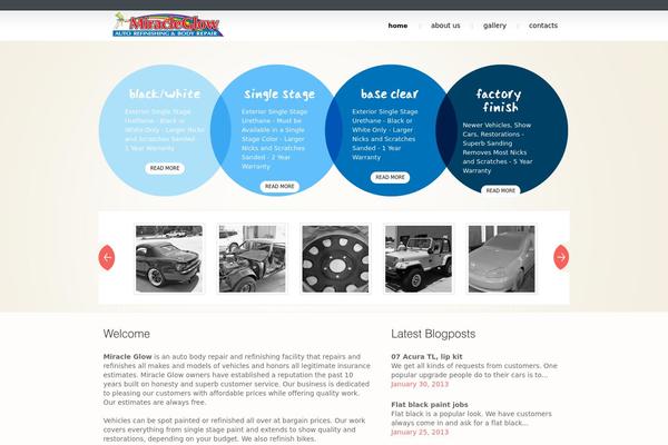miracleglowautorefinishing.com site used Theme1339
