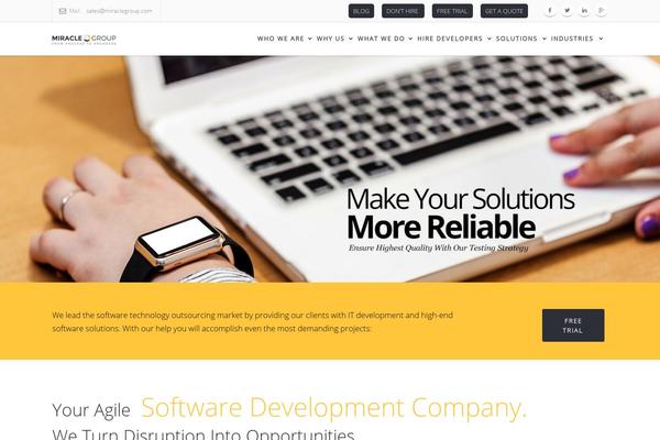 Site using Bdthemes-element-pack-lite plugin