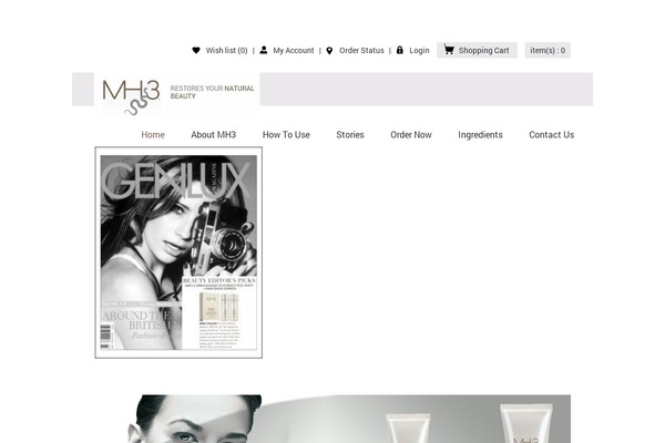 Zenshop theme site design template sample