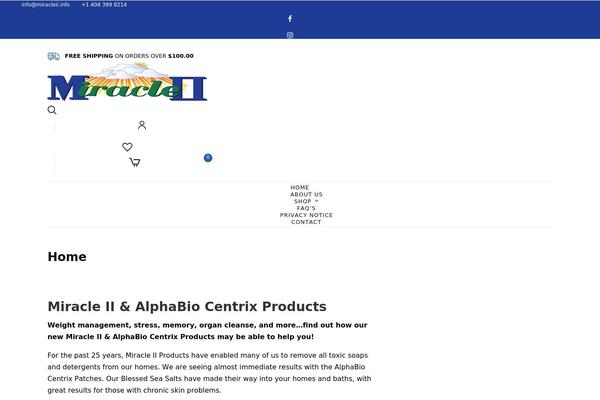 miracleii.info site used PeakShops