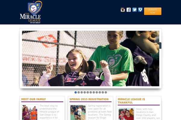 Site using CCSlider plugin