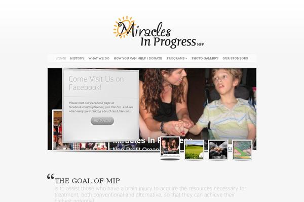 SimplePress theme site design template sample