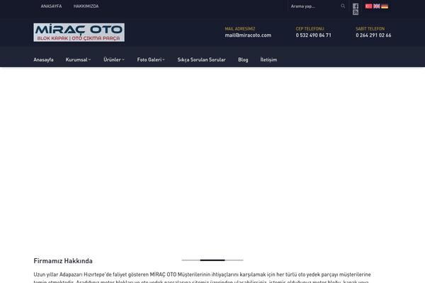Rota theme site design template sample