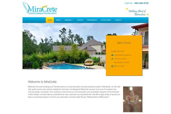 Site using Easy Testimonials plugin