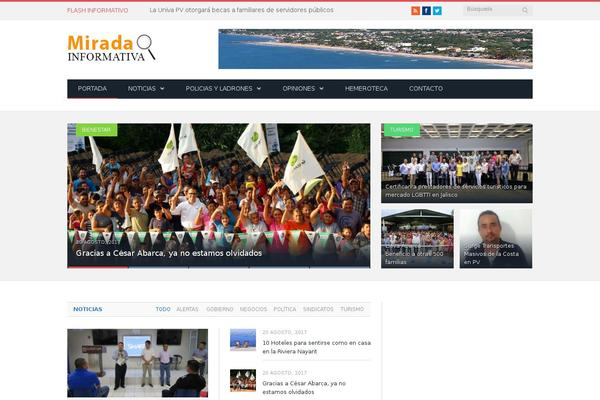SuperNews theme site design template sample