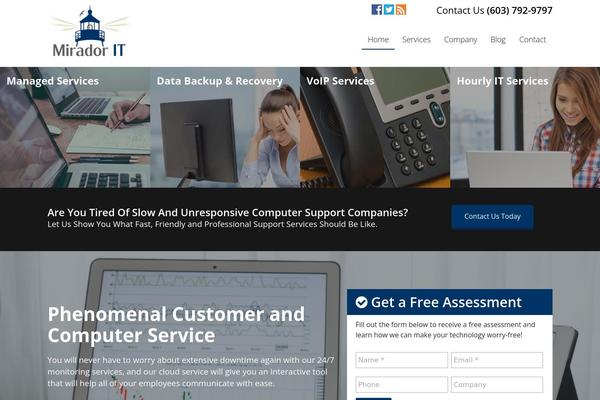 Designn theme site design template sample