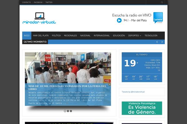 Site using Dbox 3D Slider Lite plugin