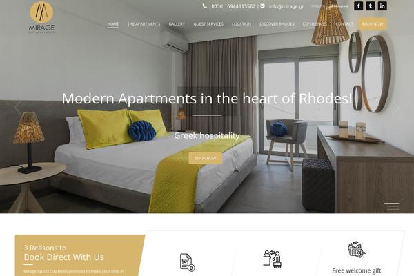 KALLYAS Child theme site design template sample